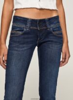 mujer jeans venus de corte regular y tiro bajo Pepe Jeans 44JTZ30 mezclilla - Imagen 3