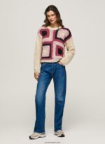 mujer jersey cuello perkins crochet Pepe Jeans 44JTZ246 fuerte - Imagen 4