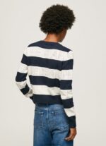 mujer jersey de algodón con estampado de rayas Pepe Jeans 44JTZ255 dulwich - Imagen 4