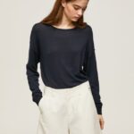 mujer jersey de corte relajado con cuello barco Pepe Jeans 44JTZ254 dulwich