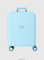 mujer maleta trolley 55cm abs Pepe Jeans 44JTZ749 cielo