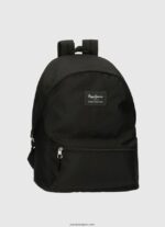 mujer mochila aris de rendimiento con cremallera doble Pepe Jeans 44JTZ752 negro