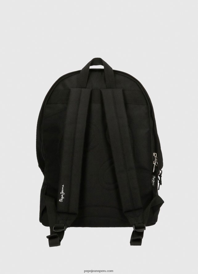 mujer mochila aris de rendimiento con cremallera doble Pepe Jeans 44JTZ752 negro - Imagen 3