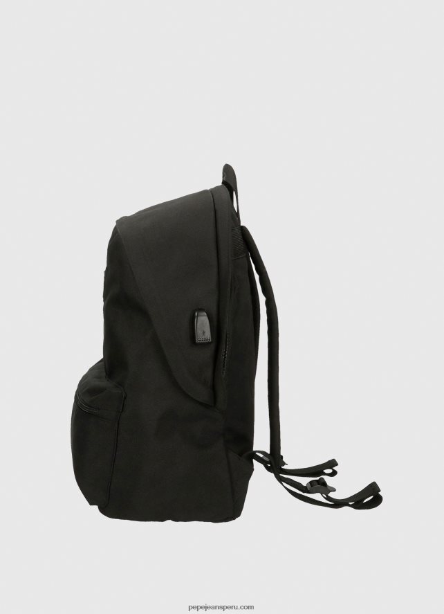 mujer mochila aris de rendimiento con cremallera doble Pepe Jeans 44JTZ752 negro - Imagen 4
