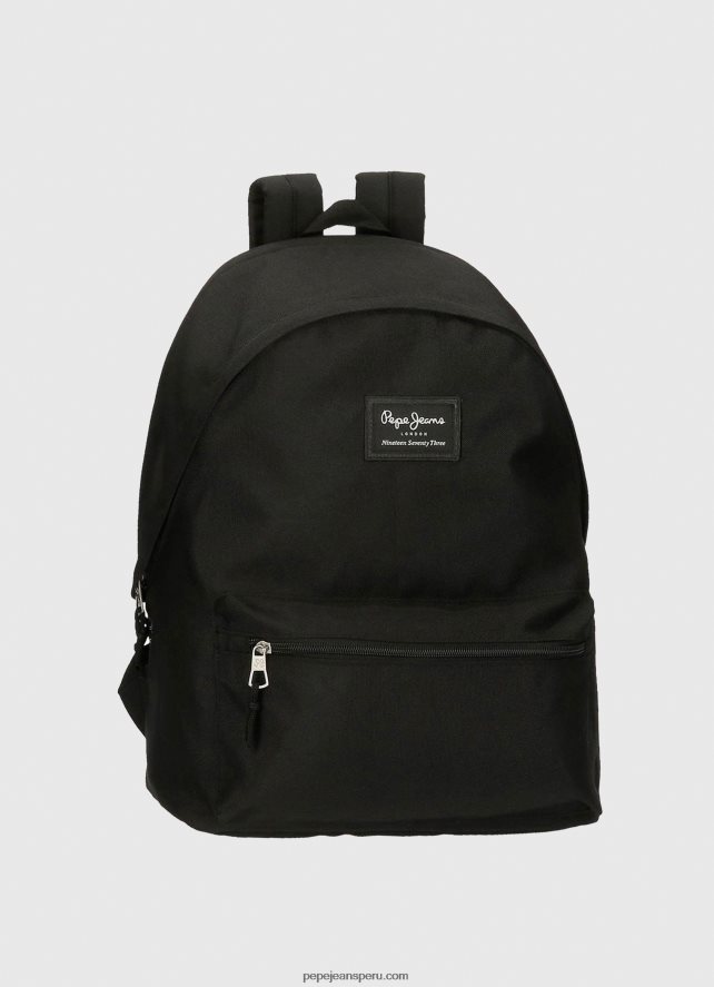 mujer_mochila_aris_de_rendimiento_con_cremallera_doble_pepe_jeans_44jtz752_negro.jpg mujer mochila aris de rendimiento con cremallera doble Pepe Jeans 44JTZ752 negro - Imagen 1