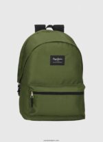 mujer mochila aris de rendimiento con cremallera doble Pepe Jeans 44JTZ753 verde oscuro