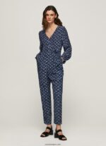 mujer mono largo con estampado geométrico Pepe Jeans 44JTZ199 multi