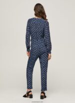 mujer mono largo con estampado geométrico Pepe Jeans 44JTZ199 multi - Imagen 4