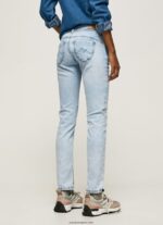 mujer nuevos vaqueros brooke midrise regular fit Pepe Jeans 44JTZ10 mezclilla - Imagen 4