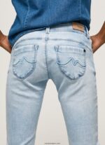 mujer nuevos vaqueros brooke midrise regular fit Pepe Jeans 44JTZ10 mezclilla - Imagen 5