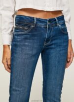 mujer nuevos vaqueros brooke midrise regular fit Pepe Jeans 44JTZ11 mezclilla - Imagen 3