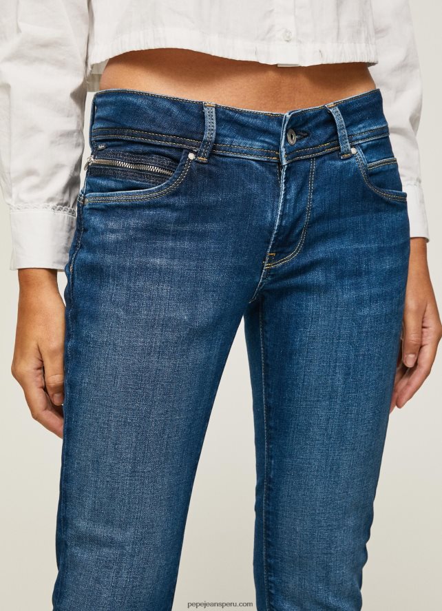 mujer nuevos vaqueros brooke midrise regular fit Pepe Jeans 44JTZ11 mezclilla - Imagen 3