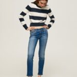 mujer nuevos vaqueros brooke midrise regular fit Pepe Jeans 44JTZ8 mezclilla