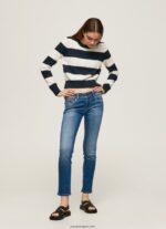 mujer nuevos vaqueros brooke midrise regular fit Pepe Jeans 44JTZ8 mezclilla