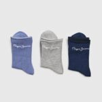 mujer pack de 3 calcetines adelle Pepe Jeans 44JTZ563 Armada