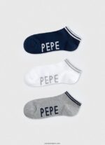mujer pack de 3 calcetines sandi Pepe Jeans 44JTZ547 multi