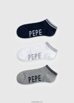 mujer pack de 3 calcetines sandi Pepe Jeans 44JTZ547 multi - Imagen 4