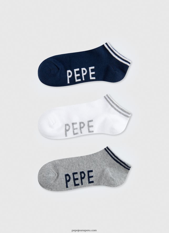 mujer_pack_de_3_calcetines_sandi_pepe_jeans_44jtz547_multi.jpg mujer pack de 3 calcetines sandi Pepe Jeans 44JTZ547 multi - Imagen 1