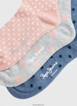mujer pack de 3 calcetines yara Pepe Jeans 44JTZ557 multi - Imagen 2