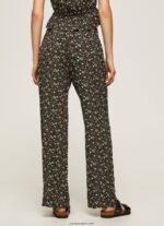 mujer pantalones anchos con estampado floral Pepe Jeans 44JTZ292 multi - Imagen 4