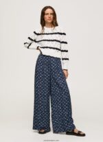 mujer pantalones anchos estampados Pepe Jeans 44JTZ300 multi - Imagen 2