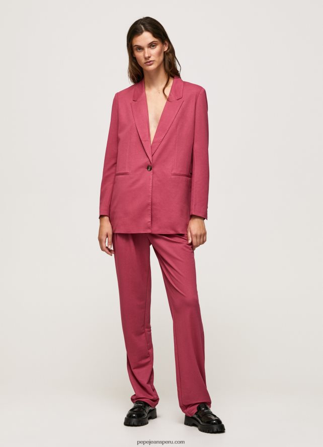 mujer_pantalones_chinos_fluidos_pepe_jeans_44jtz296_rubor_oscuro.jpg mujer pantalones chinos fluidos Pepe Jeans 44JTZ296 rubor oscuro - Imagen 1