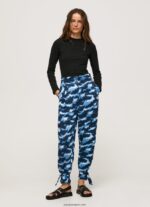 mujer pantalones con estampado militar Pepe Jeans 44JTZ305 multi