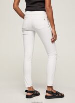 mujer pantalones pitillo clásicos Pepe Jeans 44JTZ299 blanco - Imagen 4