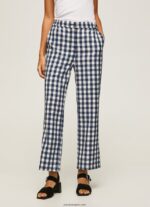 mujer pantalones rectos de cuadros vichy Pepe Jeans 44JTZ290 multi - Imagen 2