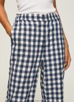 mujer pantalones rectos de cuadros vichy Pepe Jeans 44JTZ290 multi - Imagen 3