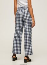 mujer pantalones rectos de cuadros vichy Pepe Jeans 44JTZ290 multi - Imagen 4