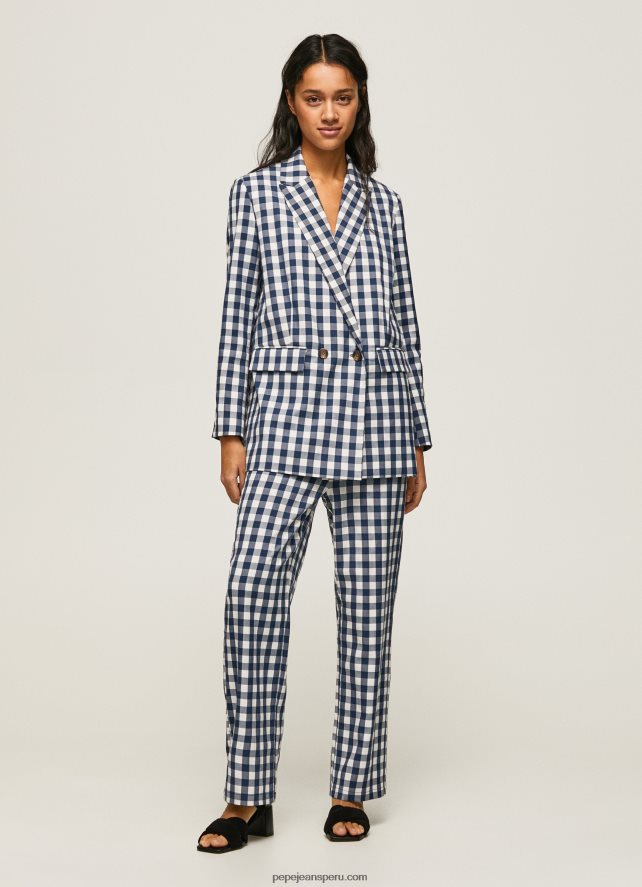 mujer_pantalones_rectos_de_cuadros_vichy_pepe_jeans_44jtz290_multi.jpg mujer pantalones rectos de cuadros vichy Pepe Jeans 44JTZ290 multi - Imagen 1