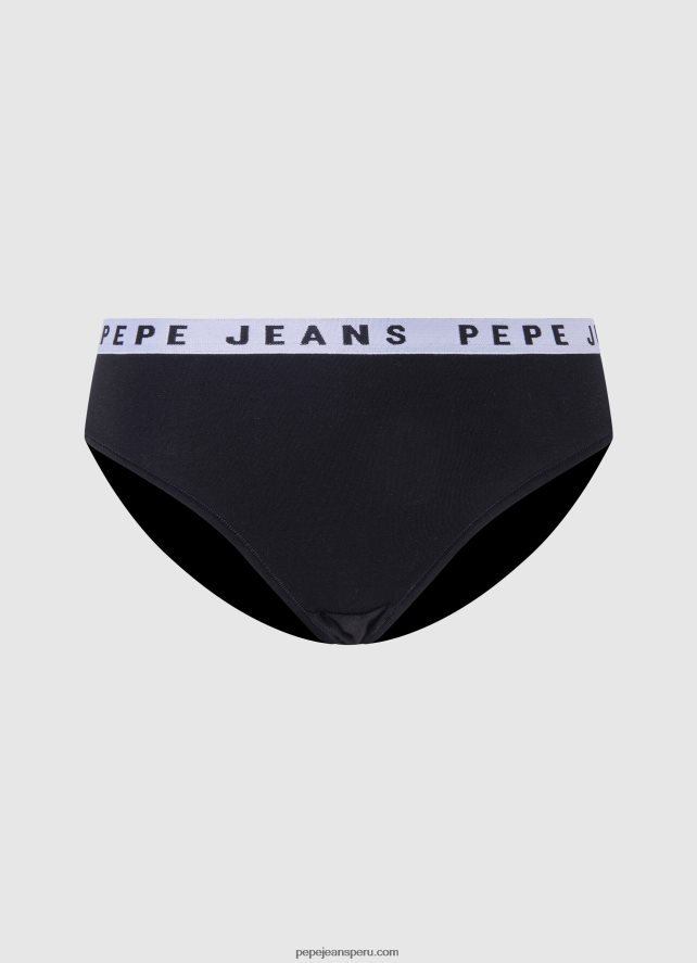 mujer_panty_clasico_con_logo_estampado_pepe_jeans_44jtz539_negro.jpg mujer panty clásico con logo estampado Pepe Jeans 44JTZ539 negro - Imagen 1