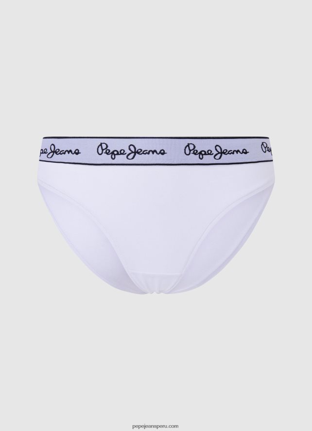 mujer_panty_clasico_con_logo_estampado_pepe_jeans_44jtz542_blanco.jpg mujer panty clásico con logo estampado Pepe Jeans 44JTZ542 blanco - Imagen 1