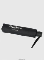 mujer Paraguas automático plegable teo Pepe Jeans 44JTZ787 negro - Imagen 2