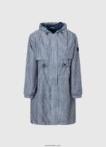 mujer parka ligera con logo en toda la prenda Pepe Jeans 44JTZ137 multi - Imagen 5