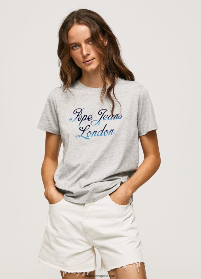 mujer_playera_con_logo_estampado_pepe_jeans_44jtz412_gris_marga.jpg mujer playera con logo estampado Pepe Jeans 44JTZ412 gris marga - Imagen 1