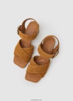 mujer sandalias altea basic ante Pepe Jeans 44JTZ649 coñac - Imagen 2