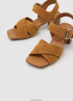 mujer sandalias altea basic ante Pepe Jeans 44JTZ649 coñac - Imagen 3