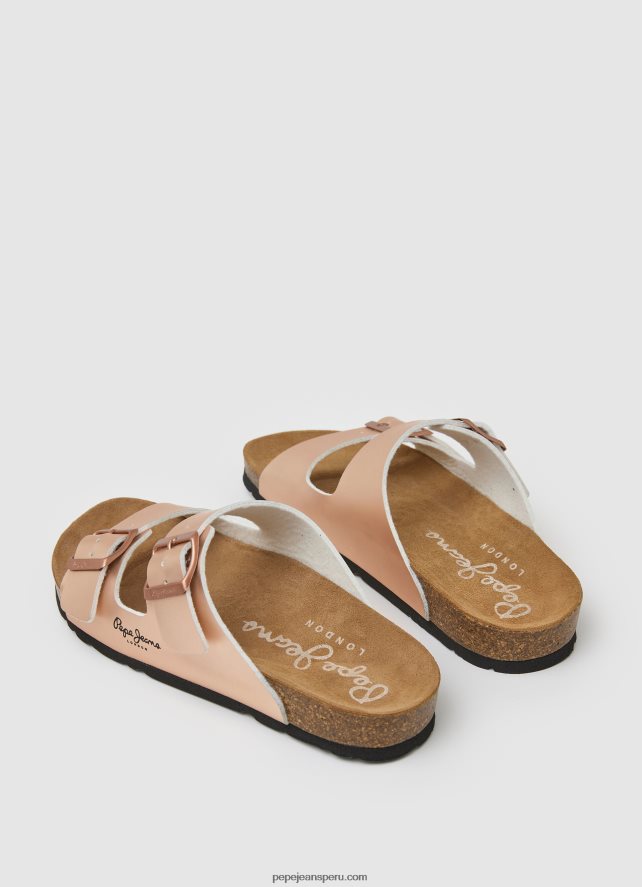 mujer sandalias anatómicas oban claic Pepe Jeans 44JTZ675 azucar de arce - Imagen 4
