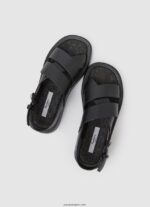 mujer sandalias de cuña de verano Pepe Jeans 44JTZ651 negro - Imagen 2