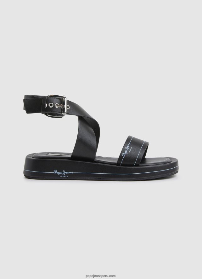 mujer_sandalias_de_cuna_logy_de_verano_pepe_jeans_44jtz652_negro.jpg mujer sandalias de cuña logy de verano Pepe Jeans 44JTZ652 negro - Imagen 1
