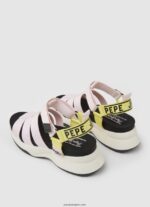 mujer sandalias de punto venus trek Pepe Jeans 44JTZ685 Rosa claro - Imagen 4