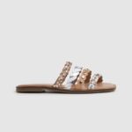 mujer sandalias irma multitiras de piel Pepe Jeans 44JTZ662 desnudo