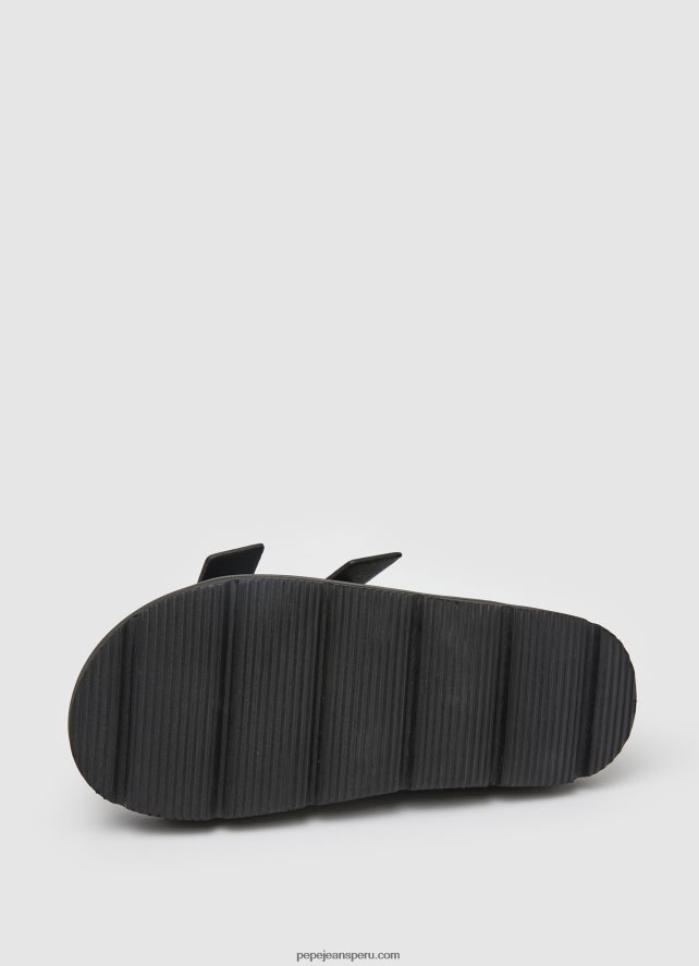 mujer sandalias polar park con doble hebilla Pepe Jeans 44JTZ670 negro - Imagen 5