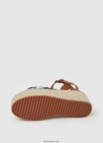 mujer sandalias Witney con cuña teñida Pepe Jeans 44JTZ644 mar profundo - Imagen 5