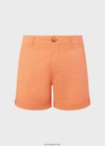 mujer shorts chinos de corte estándar Pepe Jeans 44JTZ522 durazno - Imagen 5