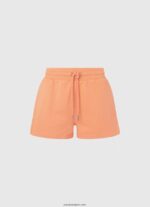 mujer shorts de algodón con cintura ajustable Pepe Jeans 44JTZ515 durazno - Imagen 5