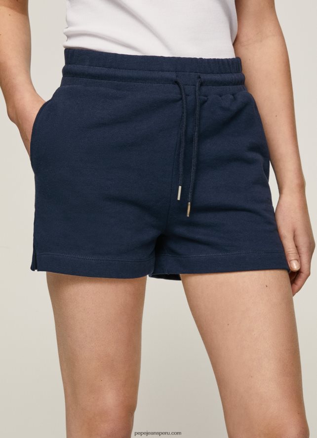 mujer shorts de algodón con cintura ajustable Pepe Jeans 44JTZ517 dulwich - Imagen 3