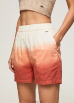 mujer shorts de algodón con efecto desgastado Pepe Jeans 44JTZ506 multi - Imagen 3
